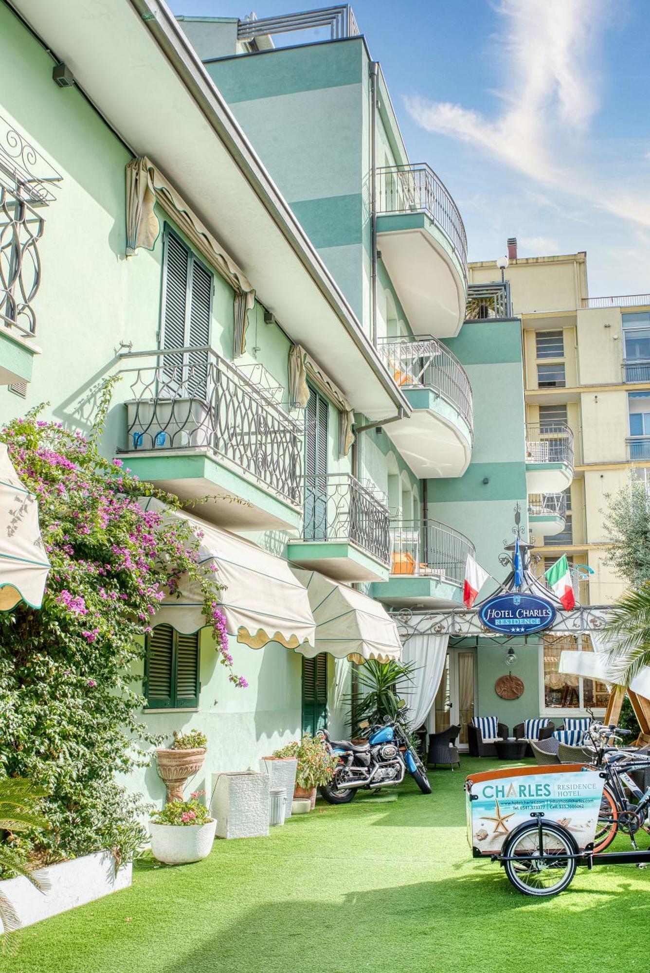 Hotel Residence Charles Rimini Exterior photo